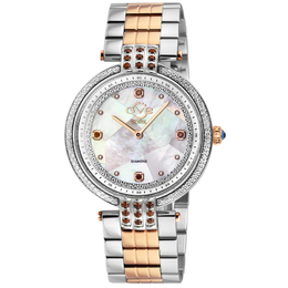 GV2 by Gevril Matera Diamond Mother of Pearl Dial Ladies Watch 12810B