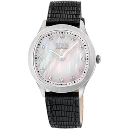 Gevril Morcote Diamond Mother of Pearl Dial Ladies Watch - Article: 10041