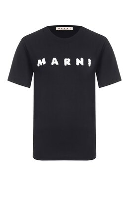 Marni: Хлопковая футболка 