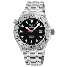 Gevril Hudson Yards Mens Watch 48820 Black Dial