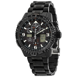 Citizen Perpetual Black Dial Mens Watch jy8085-81e