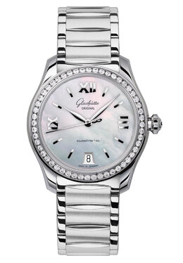 Glashuette Original Lady Serenade Automatic Diamond Ladies Watch 1-39-22-08-22-34