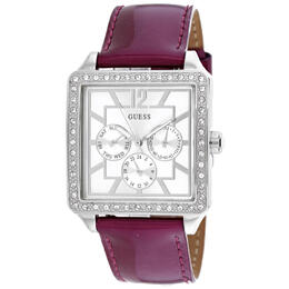 Guess Classic Quartz Silver Dial Ladies Watch w14046l1