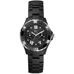 Guess Sport Class Quartz Diamond Black Dial Ladies Watch x69106l2s