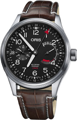 Oris Big Crown Black Dial Mens Watch 01 114 7746 4164-Set