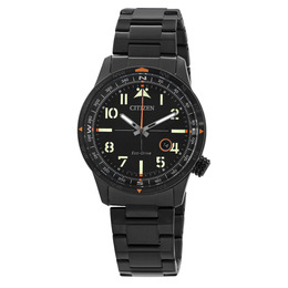Citizen Core Black Dial Mens Watch bm7555-83e