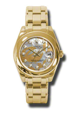 Rolex - ساعة Lady-Datejust - 81208GDDMDPM