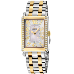 Gevril Avenue of Americas Mini Diamond Quartz Ladies Watch 7544yeb
