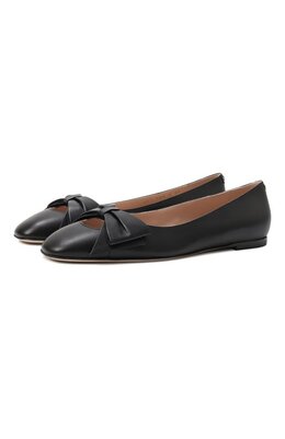 Valentino: Чёрные балетки 