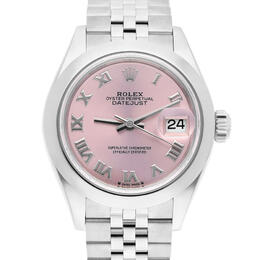 Rolex Lady Datejust Automatic Pink Dial Ladies Jubilee Watch 279160prj