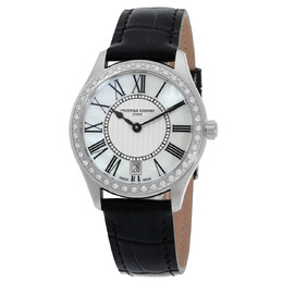 Frederique Constant Quartz Diamond White Dial Ladies Watch fc-220mpw3bd6