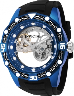 Invicta 44024 Bolt Automatic Blue Dial Mens Watch