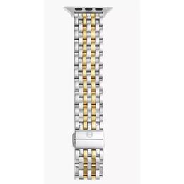 Michele Two-Tone 18K Gold-Plated Bracelet Band For Apple Watch ms20gl285048
