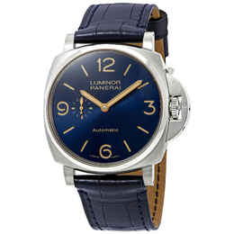 Panerai Luminor Automatic Blue Dial Mens Watch pam00729