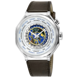 GV2 by Gevril Marchese Quartz White Dial Mens Watch, Model 42430