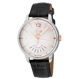 GV2 by Gevril Rovescio Quartz White Dial Mens Watch 56211