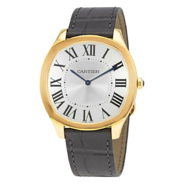 Cartier Drive Extra-Flat Hand Wind 18kt Yellow Gold Mens Watch wgnm0011