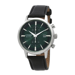Citizen Core Collection Chronograph Quartz Green Dial Mens Watch ca7069-24x