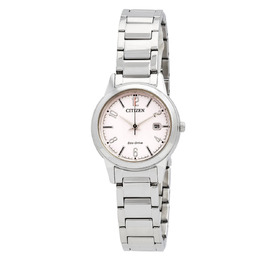 Citizen Lady Eco-Drive Pink Dial Watch fe1241-71z