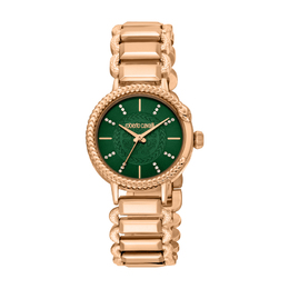 Roberto Cavalli Fashion Watch Ladies Quartz Green Dial rc5l020m0075