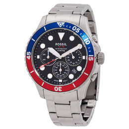 Fossil FB-03 Chronograph Quartz Black Dial Mens Watch fs5767
