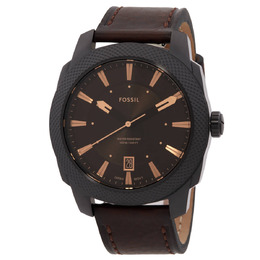 Fossil Machine Quartz Brown Dial Mens Watch fs5972