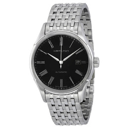 Hamilton Hamillton Valiant Black Dial Stainless Steel Mens Watch h39515134