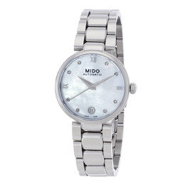 Mido Baroncelli Automatic Mother of Pearl Dial Ladies Watch m0222071111610
