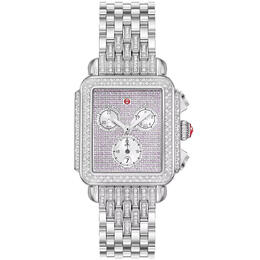 MICHELLE Limited Edition Deco Diamond Pink Dial Ladies Watch MWW06A000803