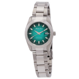 Mathey-Tissot Mathy Sunray Quartz Green Dial Ladies Watch d451ven