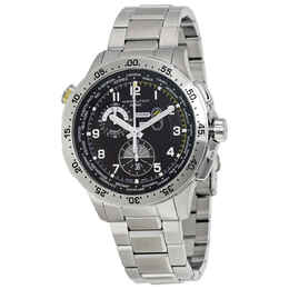 Hamilton Worldtimer Chronograph Black Dial Mens Watch h76714135