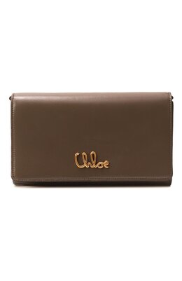 Chloé: Коричневая сумка 