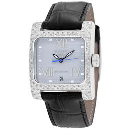 Locman Classic Quartz Grey Dial Ladies Watch 431agd/bk