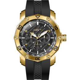 Invicta Pro Diver GMT Quartz Black Dial Mens Watch 45742