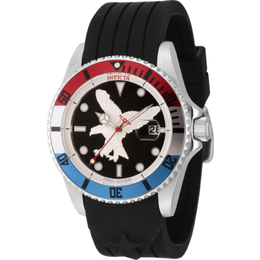 Invicta Pro Diver Mens Watch Model 45872 - Black Dial, Quartz Movement
