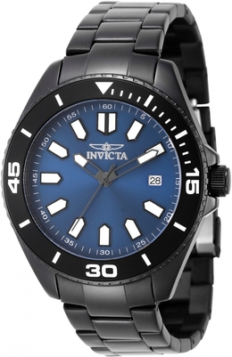 Invicta Pro Diver Quartz Blue Dial Mens Watch 46320