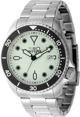 Invicta Pro Diver Date Luminous Green Dial Mens Watch Model 47305