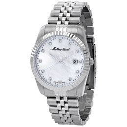 Mathey-Tissot Mathey II H710AI Men's Quartz Mother of Pearl Dial Watch with Stainless Steel Bracelet
