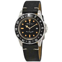 Mathey-Tissot H900ALN Vintage Quartz Mens Watch Black Dial