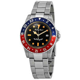 Mathey-Tissot Mathey Vintage Black Dial Pepsi Bezel Mens Watch H900AR