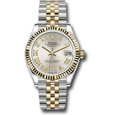 Rolex Datejust 31 Automatic Diamond Silver Dial Ladies Watch, Ref:278273SRJ (arb25332)