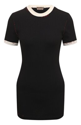 Marni: Хлопковая футболка 
