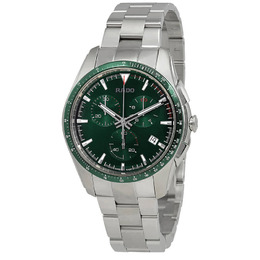 Rado HyperChrome Chronograph Green Dial Mens Watch r32259313