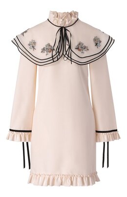 Valentino: Платье из шерсти 