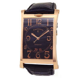 Pre-owned Chronoswiss Imperator Constance Automatic Black Dial Mens Watch ch2871r