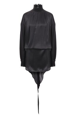 Ann Demeulemeester: Атласное платье 