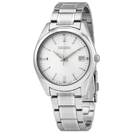 Seiko Essentials Quartz Silver Dial Mens Watch sur307