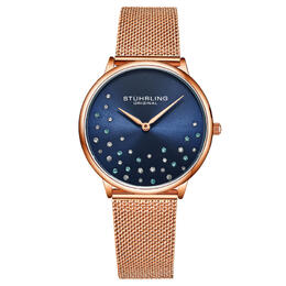 Stuhrling Original Symphony Quartz Blue Dial Ladies Watch M16760