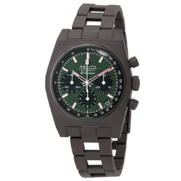 Zenith Chronomaster Revival Safari Chronograph Automatic Green Dial Mens Watch 97.t384.400/57.m384