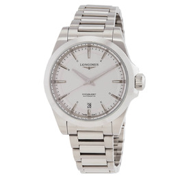 Longines Conquest Silver Dial Ladies Watch L37204726 l3.720.4.72.6